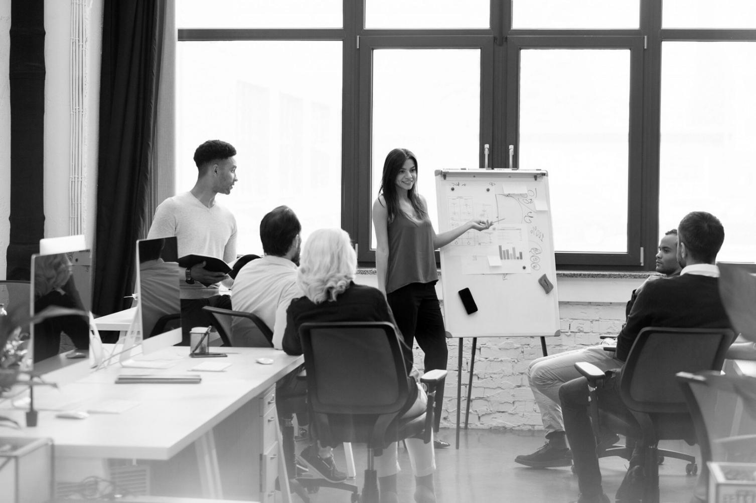 Dashboard de análisis financiero con gráficos de tendencias